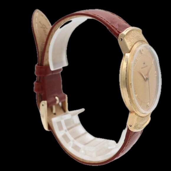 Vintage 1961 Hamilton Holden Men's Mechanical Wristwatch 735 USA 10k GFRare - Picture 2 of 5